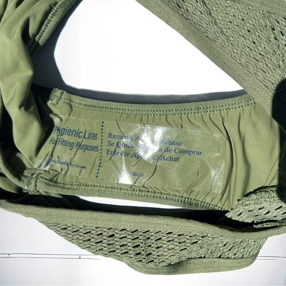 🌻NEW w/tags Red Carter Green Cali Hipster Bikini Bottom Size 8 - Picture 5 of 11